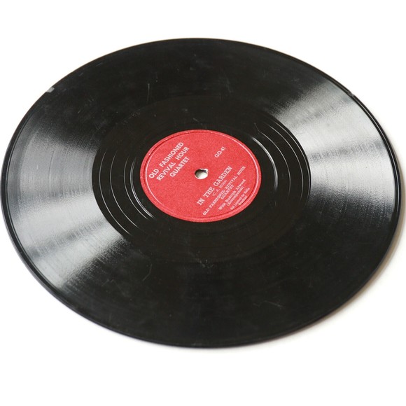 Old Fashioned Revival Hour Quartet - Rudolph Atwood *In The Garden* 10" Shellac - Picture 4 of 10